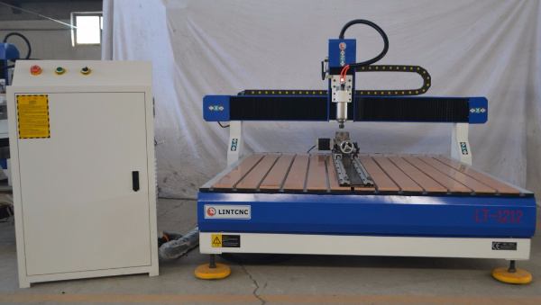 Desktop 1212 CNC Router 4 Axis Milling Carving Machine with Low Cost