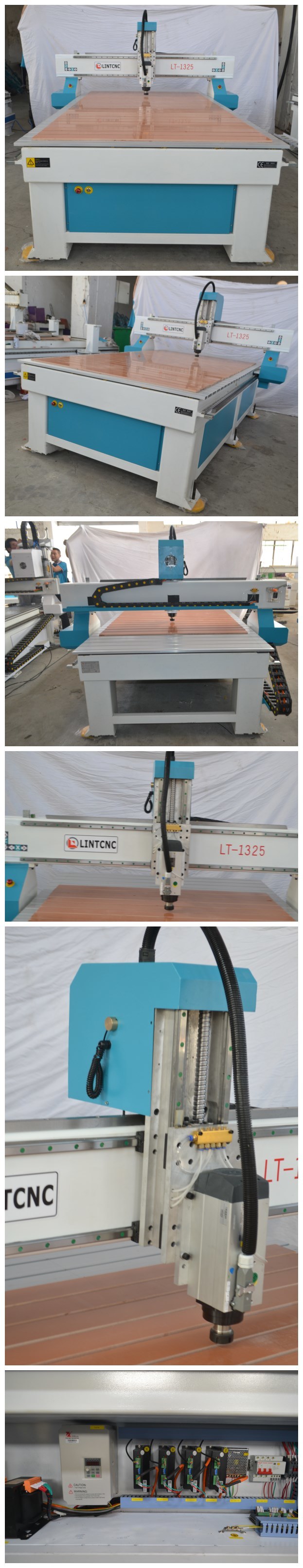 4 Axis CNC Engraver 1325 Wood Working CNC Router for Wood Soft Metal, Aluminum, MDF