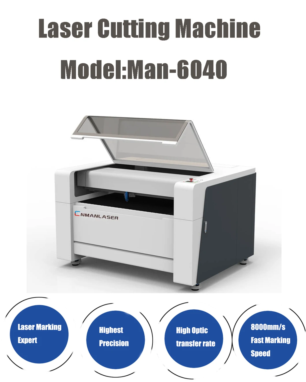 China Laser Engraving Machine Made in Germany 6040 Laser Engraving Machine Wood Souvenirs