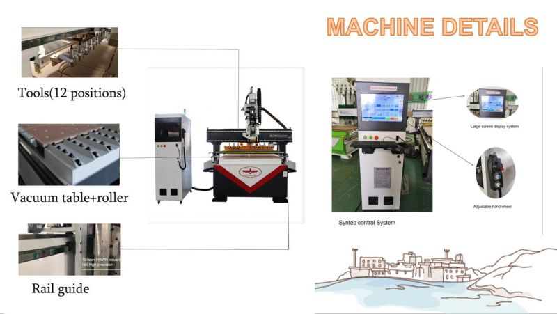China Panel Furniture Making Atc CNC Machine Woodworking Machinery