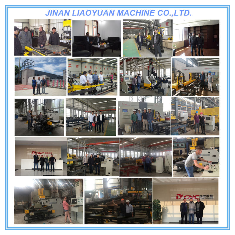 High Speed CNC Drilling Machine for Steel Plates Tube Sheets Steel Structure Plate Drilling Machine