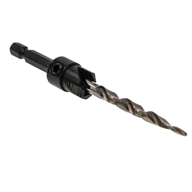 2021 HSS Drill Bits Factory 1/4 Hex Shank with Countersink HSS Tapered Wood Drill Bit Drill Bits