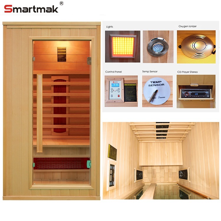 Portable Mini Wooden Sauna Room for Home Use