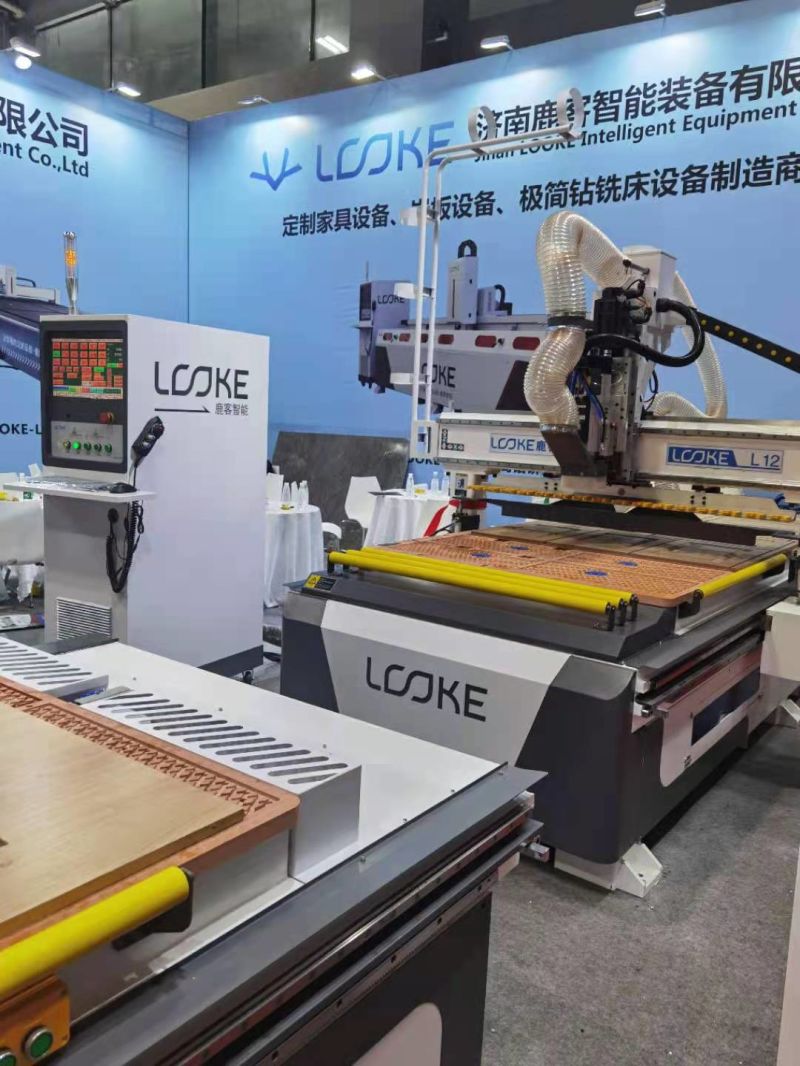 4*8 Feet Wood CNC Router with Linear Type Automatic Tool Change