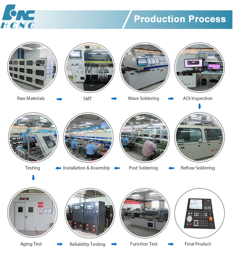 Low Cost Hnc808XP 7-Inch Color LCD Display CNC Machine System for CNC Milling Machine