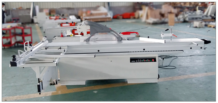 Popular Type Structure Wood Cutting Sliding Table Panel Saw