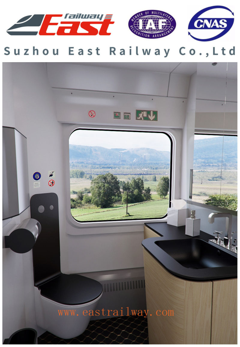 Railway Interior Toilet/Lavatory for Lrt/Metro/Tram/Subway/Emu