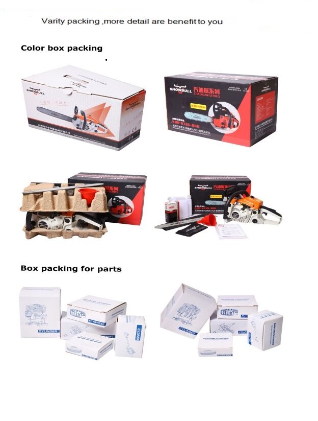 Portable Gasoline Chainsaw 5820 for Wood Cutting