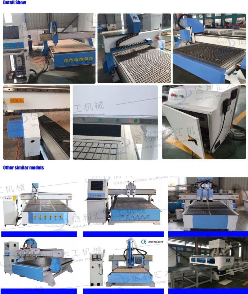 Wood CNC Router for Furniture, Cabinet, Woodworking, Advertising CNC Woodworking Wood Carving Machine for Bakelite Plate/ Epoxy Board