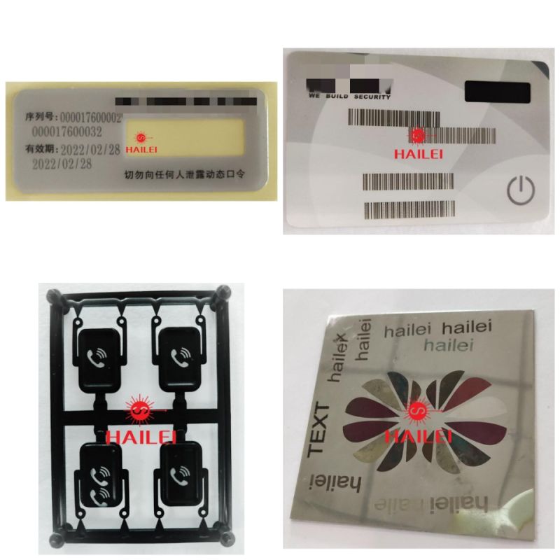 20W Steel Text Fiber Laser Engraving Machine
