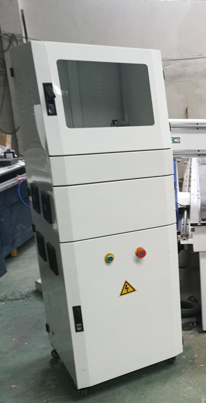 Multi-Head CNC Wood Engraving Machine with Computer Cabinet