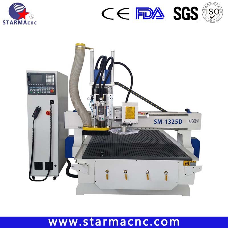 Fully Auto 3D Wood Nesting CNC Router 1325 for Hard Wood