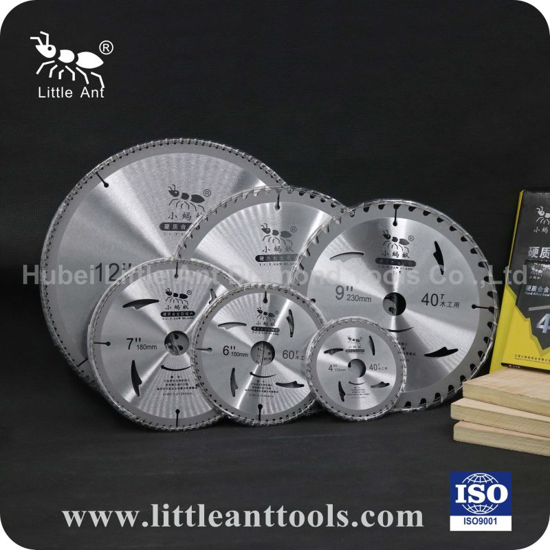9'' Tct Disc Diamond Tools Wood Blade for Cutting Wood