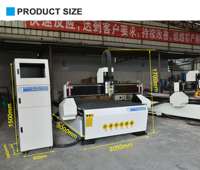 Advertising 1325 CNC Wood Router/1325 CNC Wood Grooving Machine/CNC Wood Milling Machine with CCD Camera