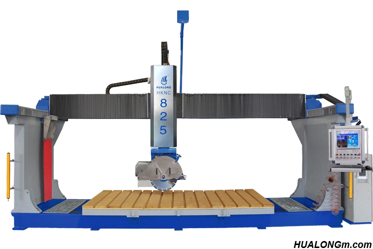 Hualong High Precision Hknc-825 Stone CNC Router CNC Bridge Stone Carving Machine