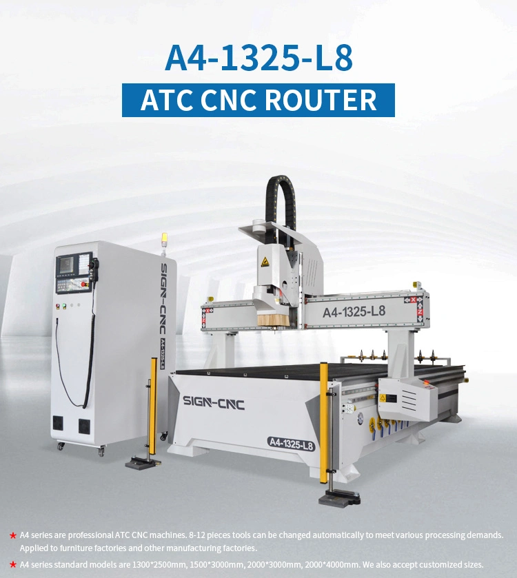 CNC Router Machine, Wood Working CNC Cutting Machine, CNC Router 1325 Price Wood Cutting Machine