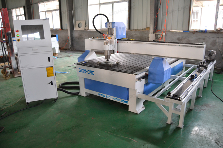 1325 CNC Router Machine with Rotary for Wood