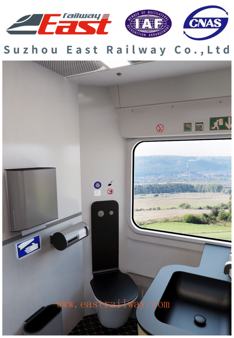 Railway Interior Toilet/Lavatory for Lrt/Metro/Tram/Subway/Emu