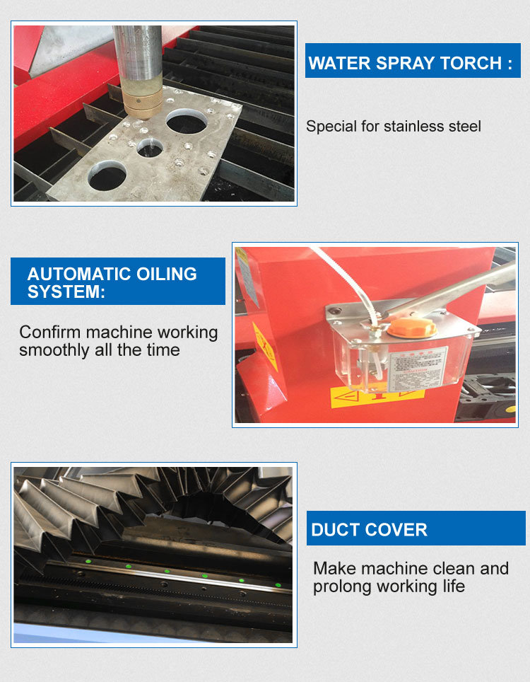 Heavy Duty Cutter Carbon Steel Sheet CNC Machine Metal Cutter