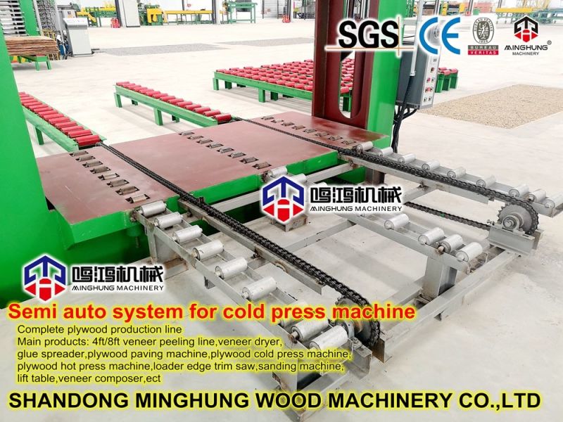 Wood Working Machine for Pre-Press Plywood Board