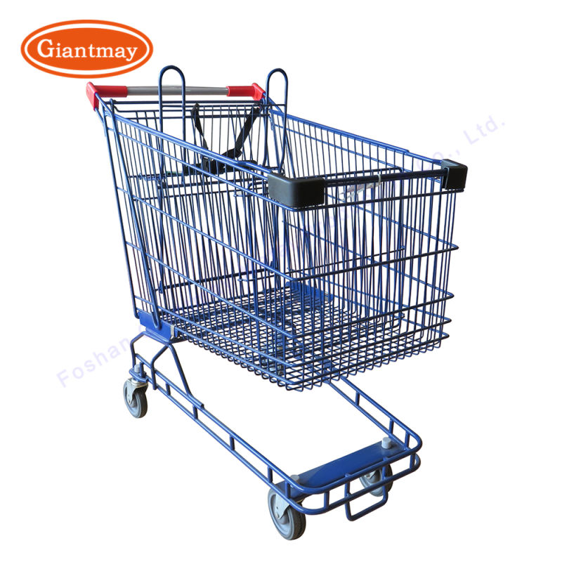 Australian Style Luxury Push Trolly Supermarket Business Shopping Cart