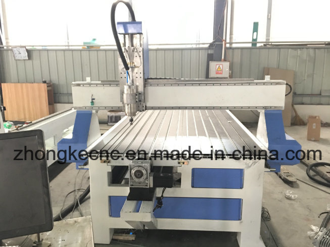 Wood CNC Router Engraving Machine with 20cm Diameter Rotary