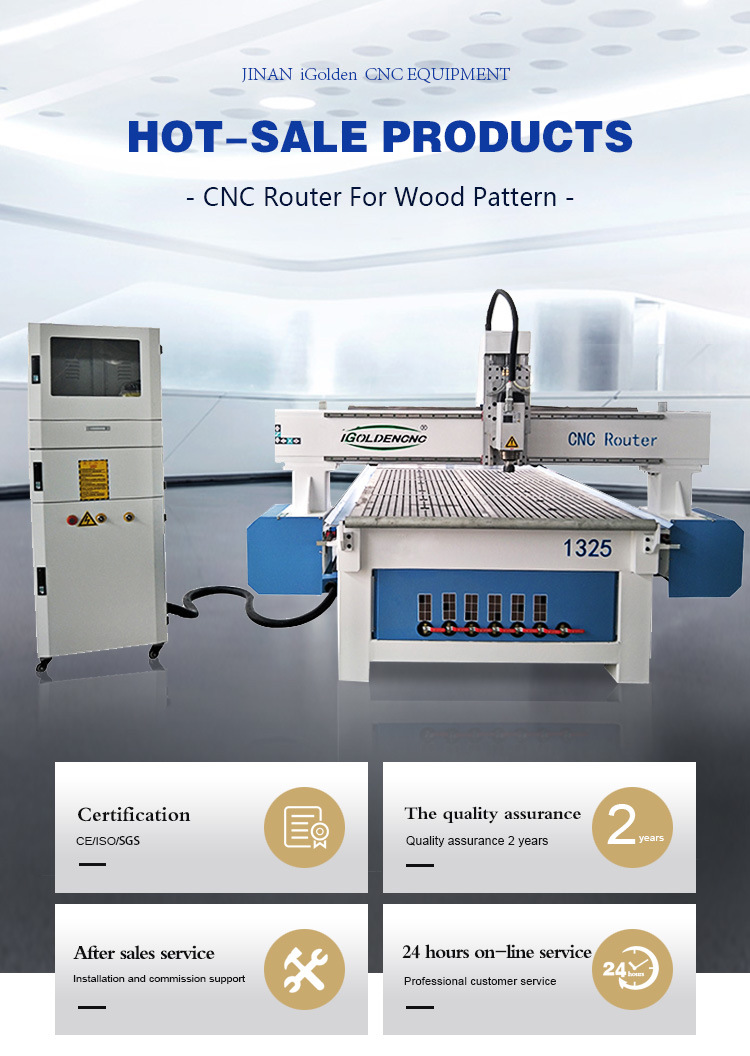 CNC Machine 1325 Wood Acrylic Aluminum Plate Carving MDF Board Engraver Woodworking Machinery