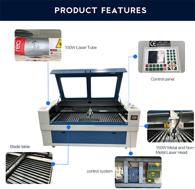 CO2 CNC Mixed Laser Engraver Cutting Machine with Ce/ISO