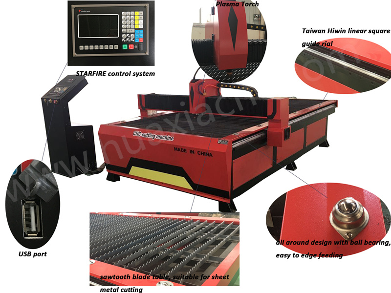 Manufactor Cheap Price CNC Table Type Plasma Cutting Machine, Palsma Cutting Table