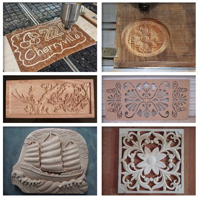 Jinan CNC Wood Furniture Carving MDF Cutting 1325 CNC Router for Woodworking