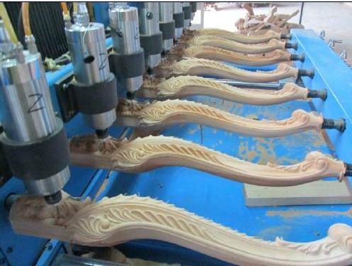 Multihead Wood CNC Router 5axis