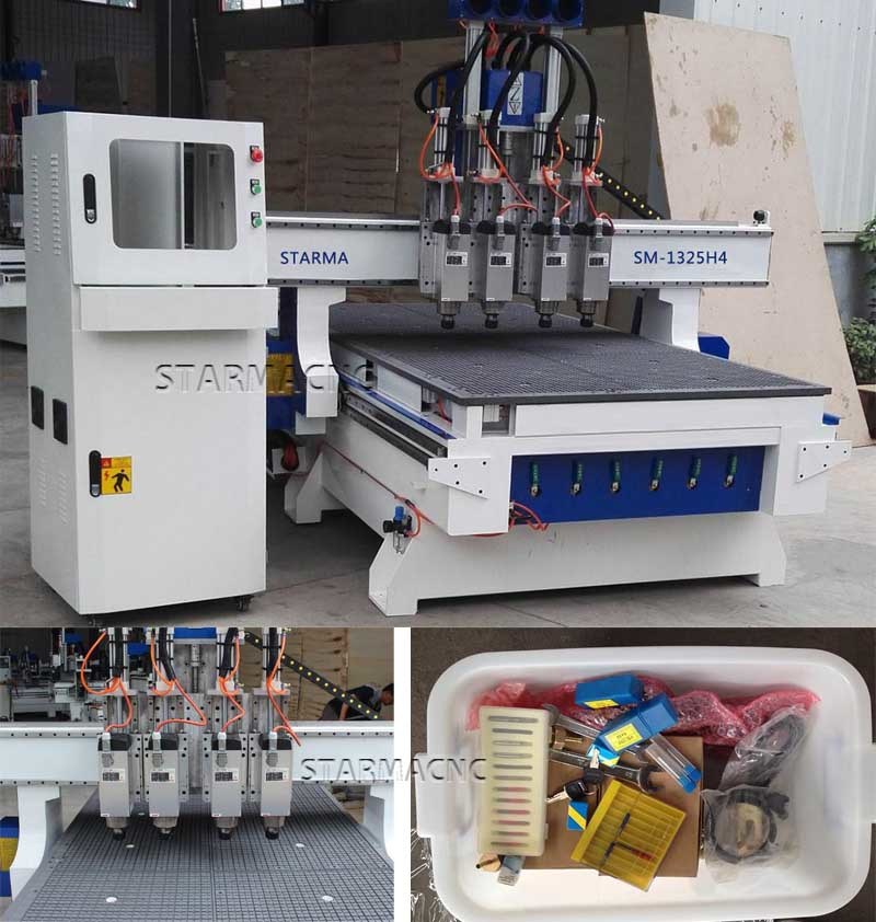 Affordable 4X8 CNC Router for Sale with Multi-Spindles