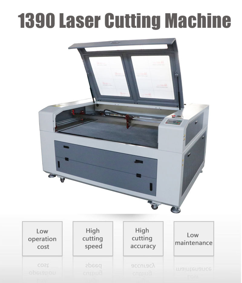 50W CO2 Mixed Laser Engraving and Cutting Machine for Marine Plywood