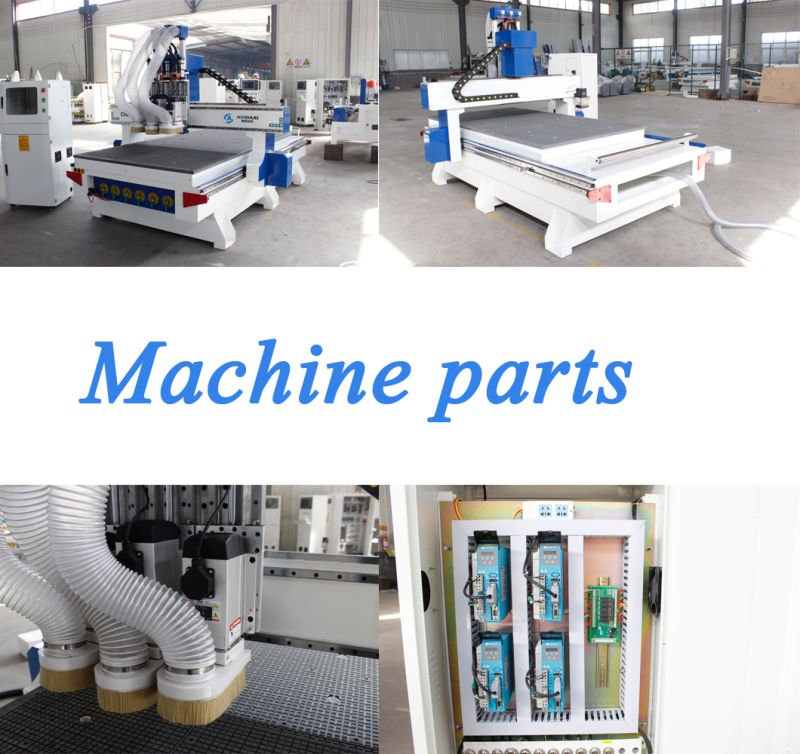 CNC Side Hole Drilling Machine for Wood Plate Furniture CNC Router