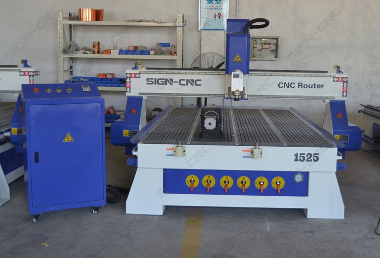 Vacuum Table Woodworking CNC Router 1325/1530 Woodworking CNC Router Machine with Rotary Spindle/5.5kw Water Cooling Spindle CNC Router Machine 2030