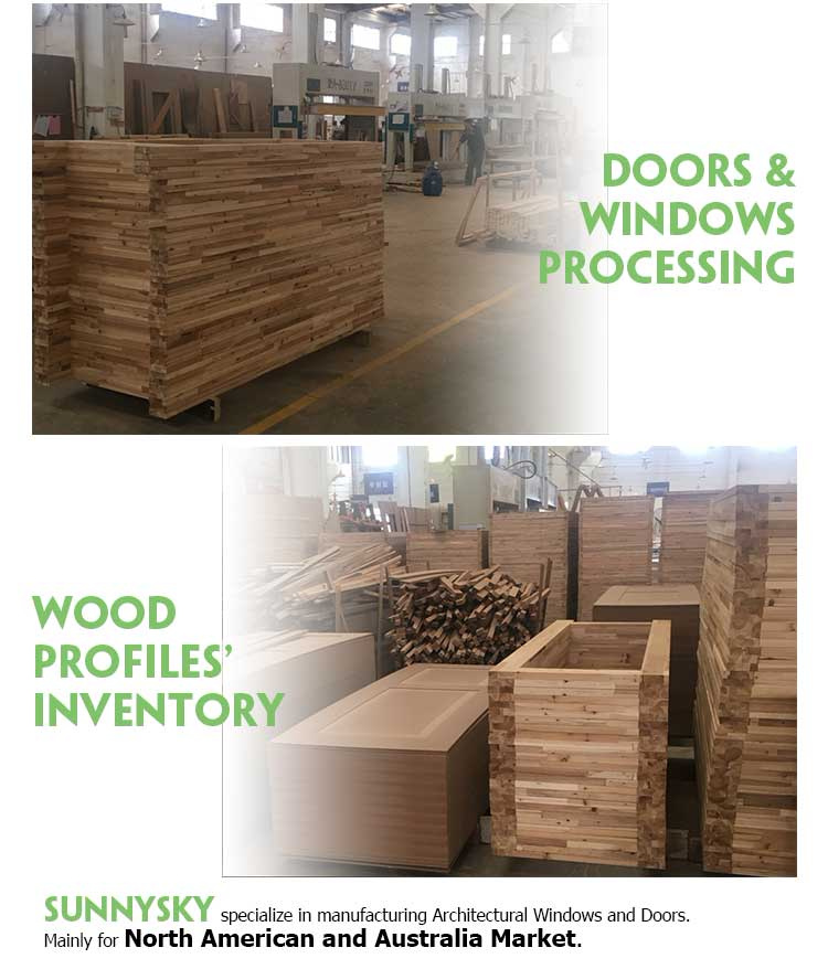 Hot Selling Used Solid Wood Modern Wooden Door for Sale