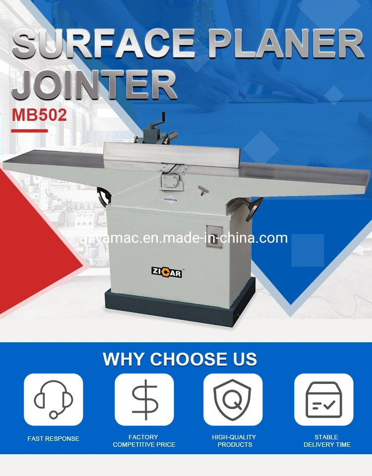 ZICAR woodworking machinery planer woodworking surface planer for furniture MB502
