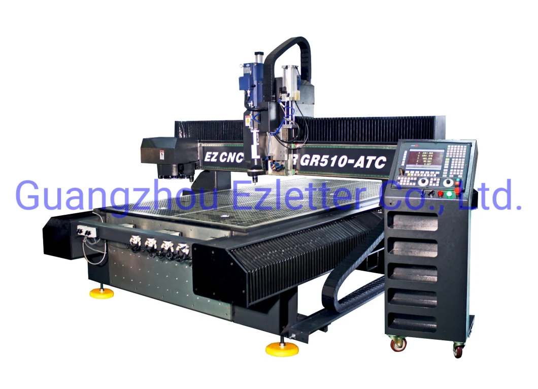 CNC Engraving Machine Ezletter CE Approved Precision Metal Processing Engraving and Carving CNC Router (GT2040ATC)