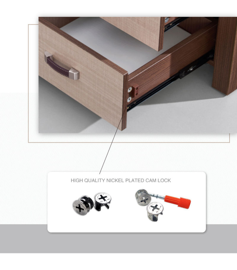 Hot Sale MDF L Shaped Wooden Office Furniture Office Desk Executive Desk