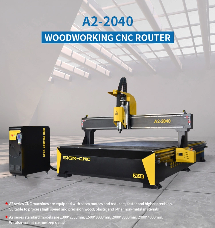 CNC Router 1325 2040 MDF Cutting Wooden Furniture Door Making Machine