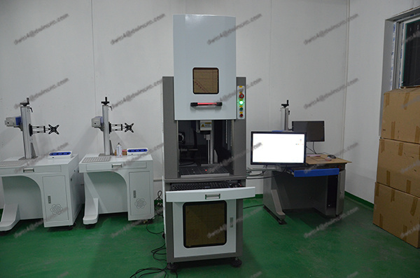 1mm Deep Metal Fiber Laser Engraving Machine / 50W /100W Ipg Laser Marker