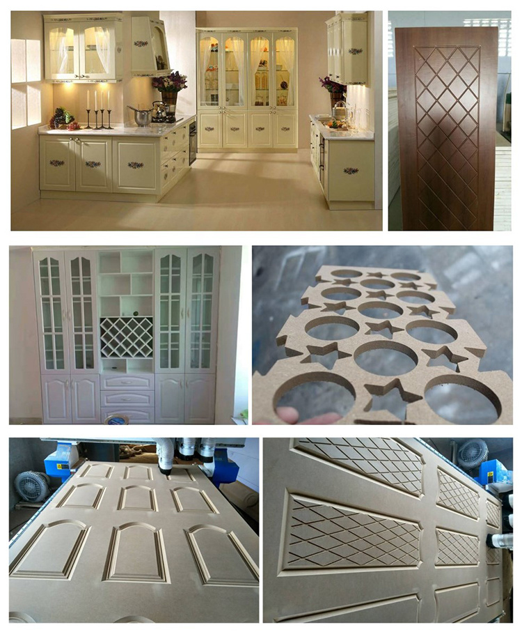 Wood Carving Cutting CNC Router Machine for Cabinet