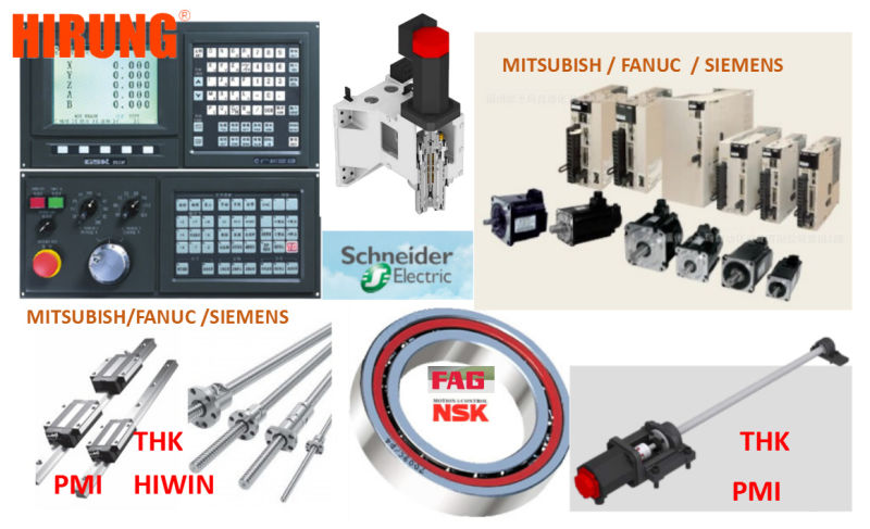 High Speed Table CNC Drilling and Milling Taping Machine Center (HS-T5/HS-T6)