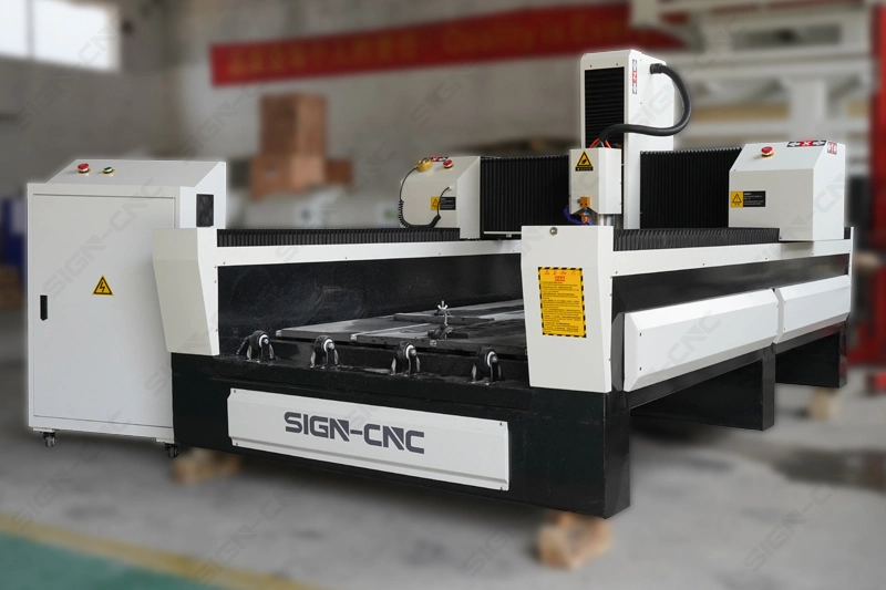Low Cost 3axis Stone Carving CNC Router for 3D Marble Tomstone Granite Engraving