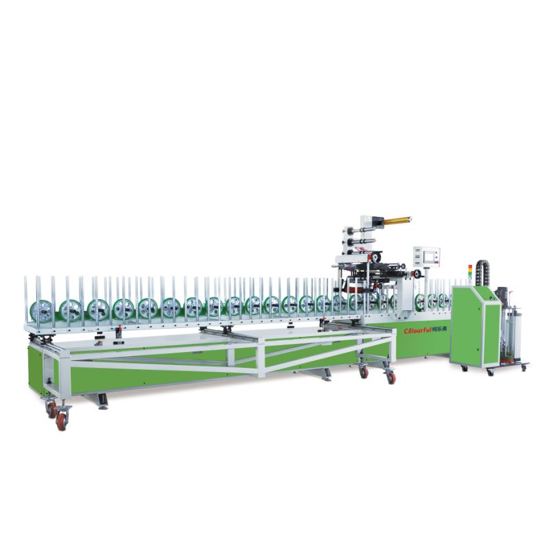 Woodworking PVC MDF Laminating Wrapping Machine for Making Doors