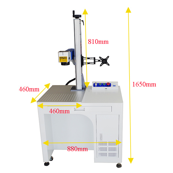 CNC 30W Mopa Laser Fiber Machine Fiber Laser Marking Machine for Metal 20W 50W 60W Laser Machine