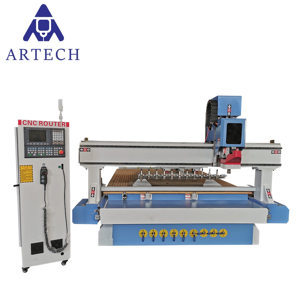 3 Axis CNC Router Engraving Atc/Automatic Tool Changer Wood Router CNC Milling Machine