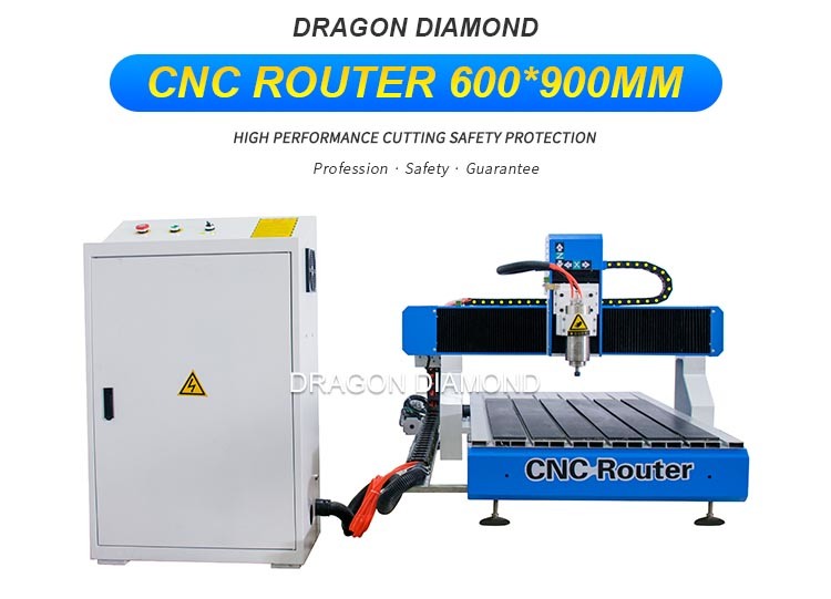 3 Axis CNC Router Single Head High Precision 6090 Woodworking Machine