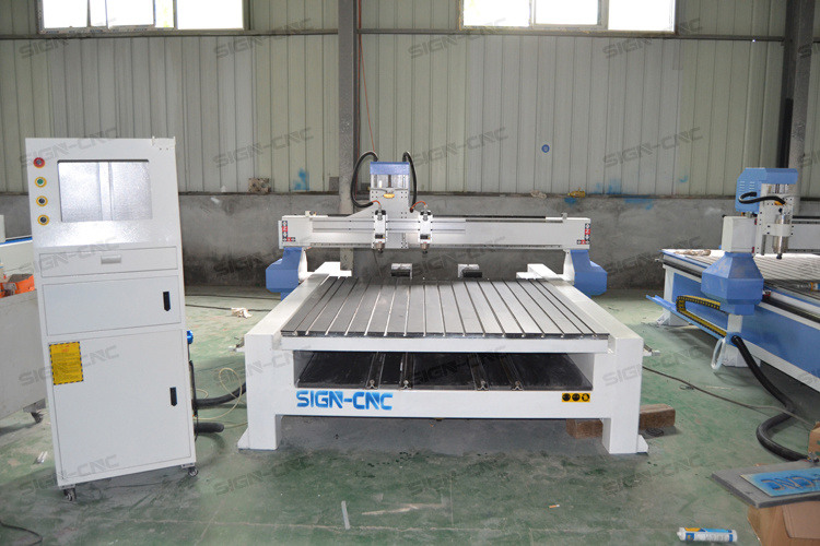 Double Rotary CNC Router for Cylinder and Plate Wood