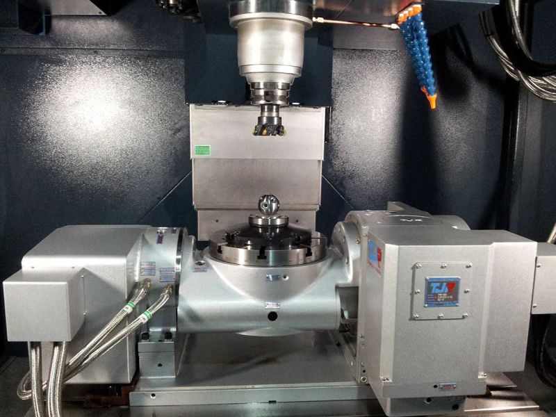 High Stability High Rigidity CNC Machine, 5 Axis CNC Machining Center, 5 Axis CNC Vertical Milling Machine